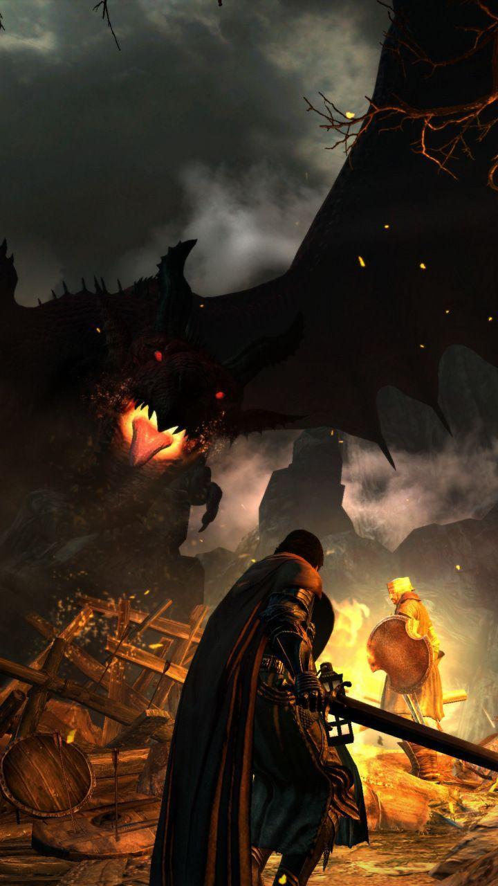 720x1280 Dark Arisen, Game, Warrior, Wallpaper Dogma