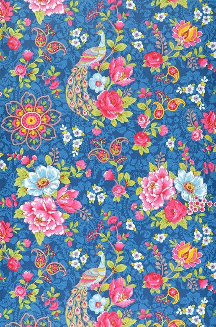728x1100 Free download Wallpaper from the 70s Wallpaper patterns Floral