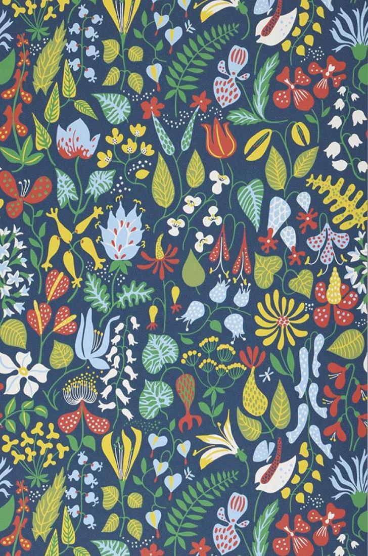 728x1100 Wallpaper Eurynome (Dark blue, Yellow, Yellow green, Light blue, Red, White)