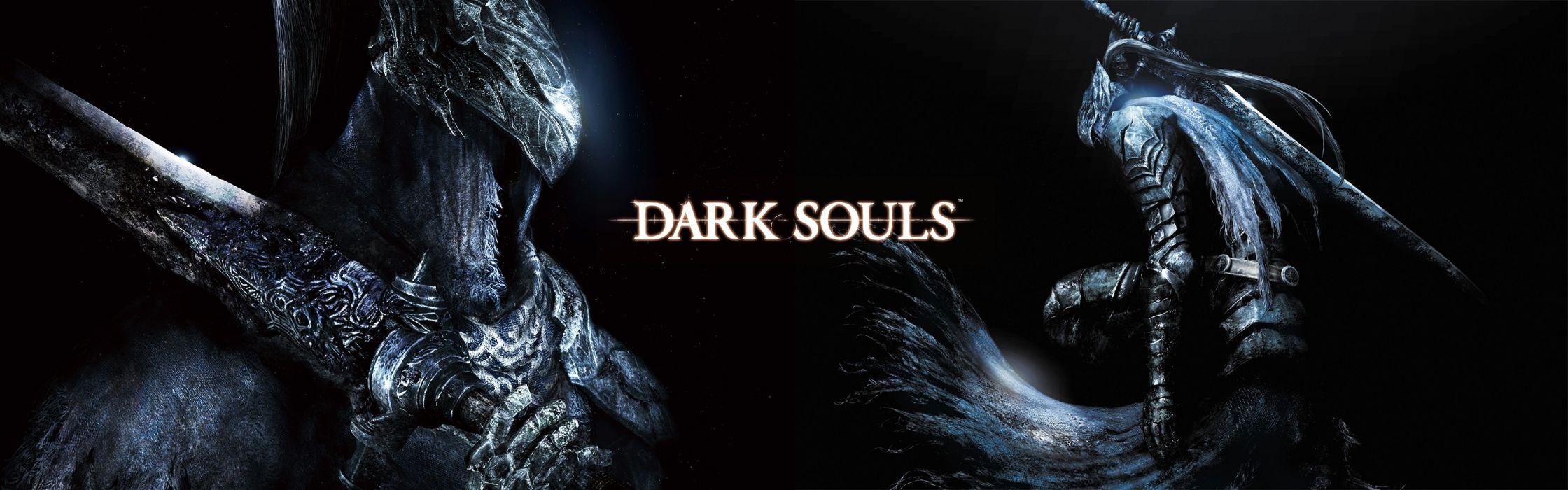 2240x700 Dark Souls Artorias the Abysswalker wallpaperx900