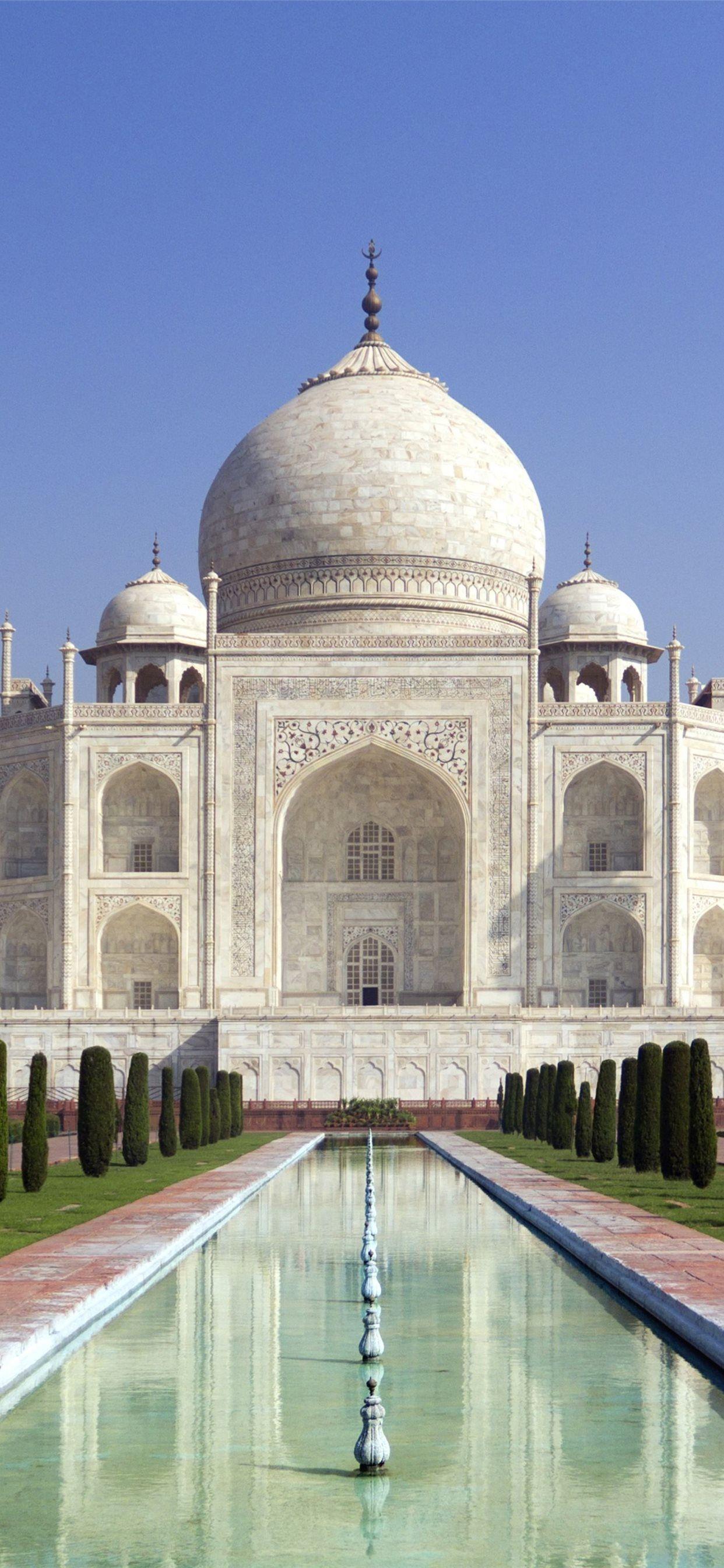 1242x2688 Taj Mahal iPhone 11 Wallpaper Free Download