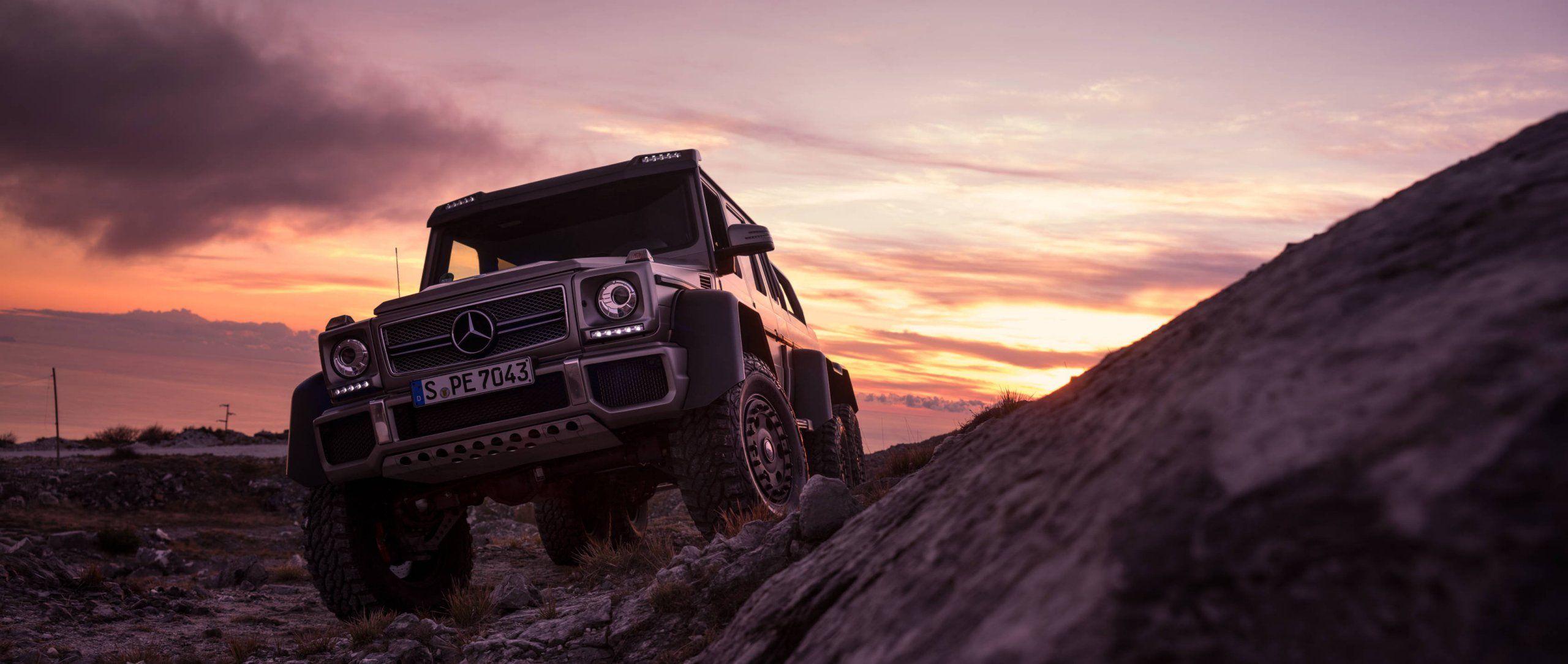2560x1084 Mercedes Benz G 63 AMG 6x6 Wallpaper. #MBsocialcar