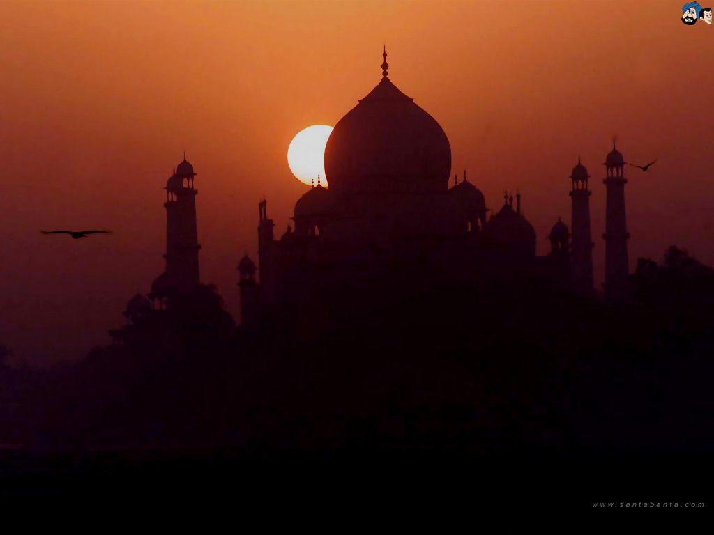 1024x768 TajMahal Wallpaper