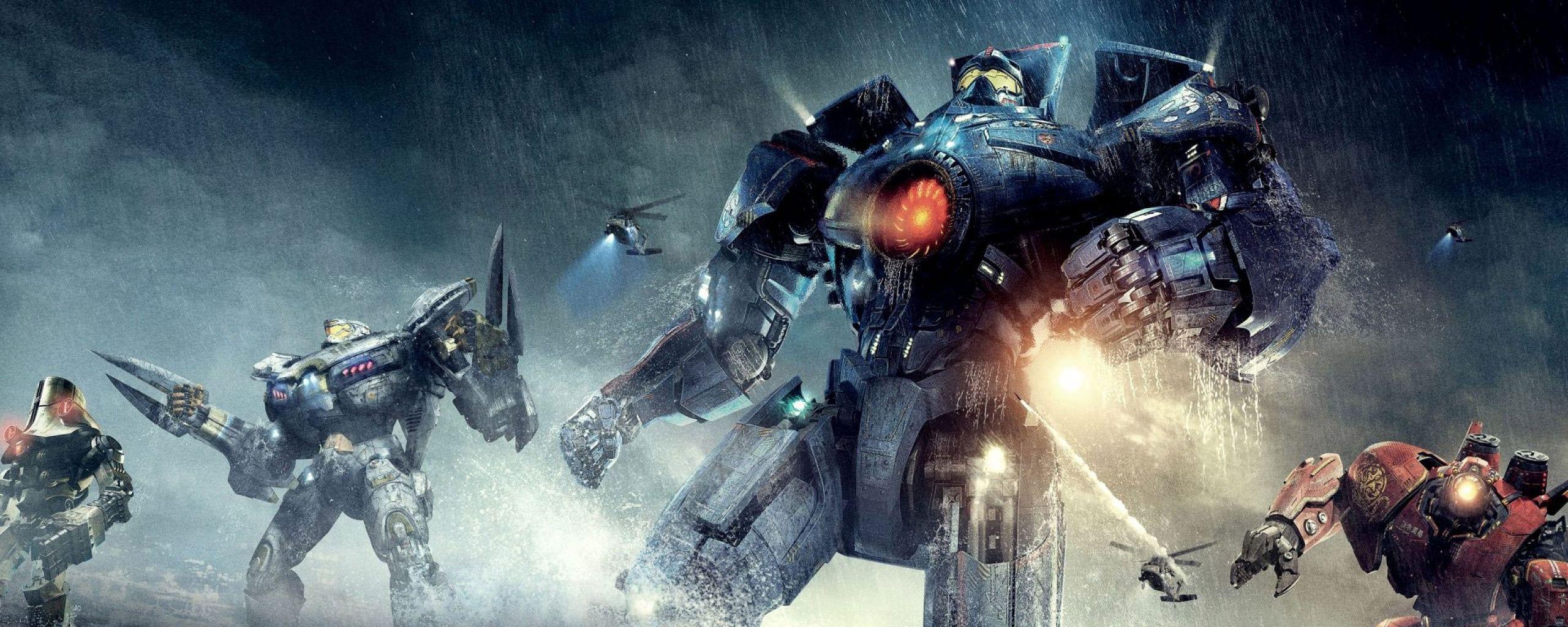2560x1024 Pacific Rim Uprising Jaegers Wallpaper