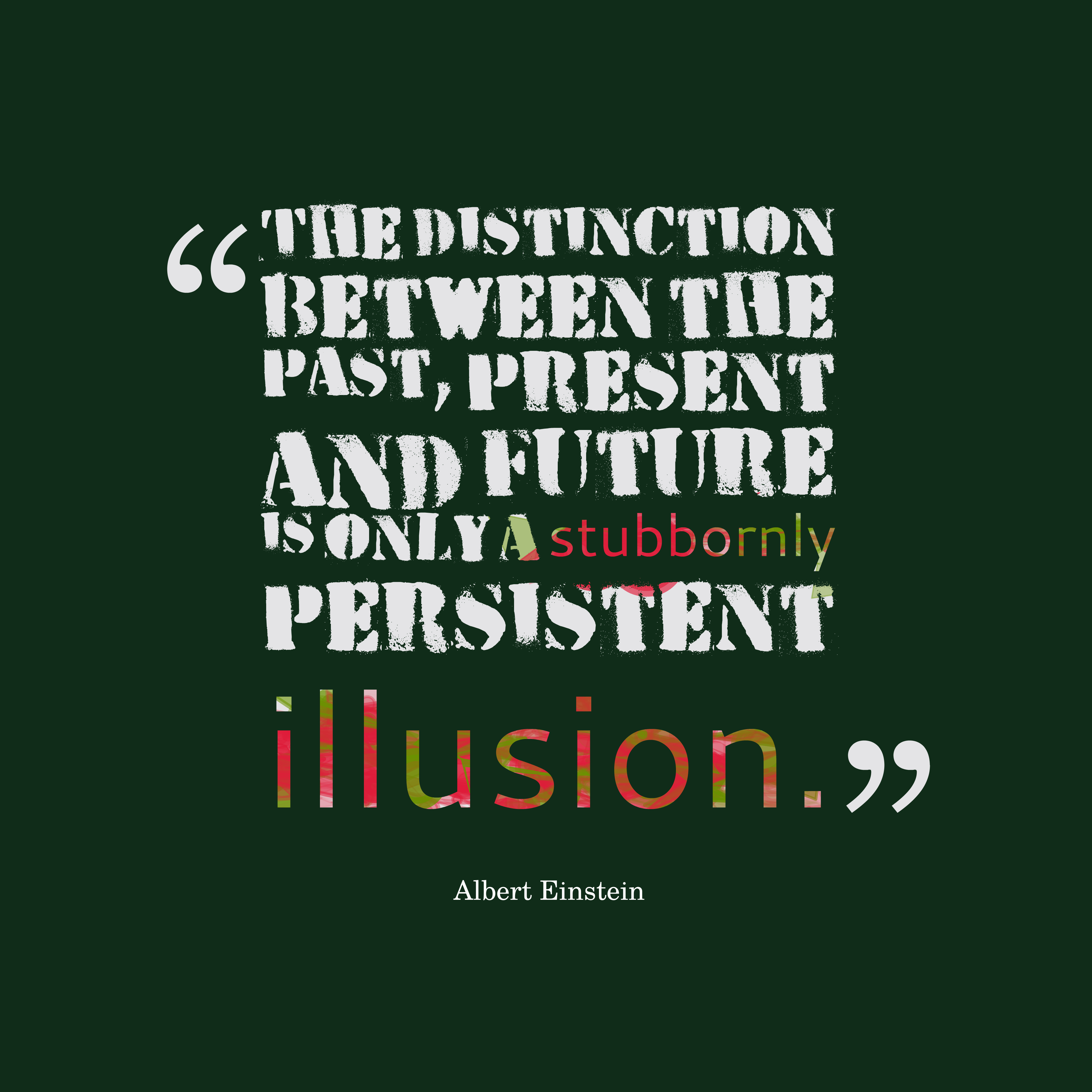 4000x4000 Quotes Image Of The Distinction Between The Past, Present