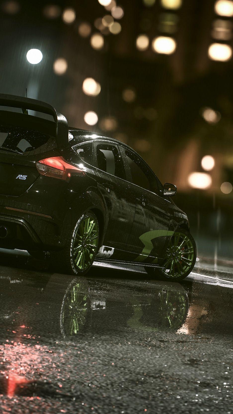 938x1668 Wallpaper Ford Focus Rs, Ford Focus, Ford, Rain Focus Rs
