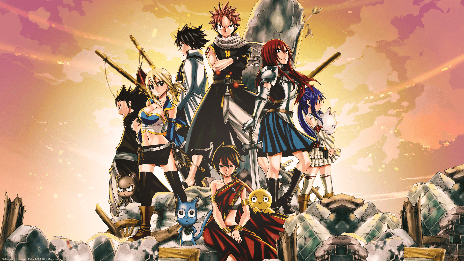 Fairy Tail Anime Wallpapers - Top Free Fairy Tail Anime Backgrounds -  WallpaperAccess