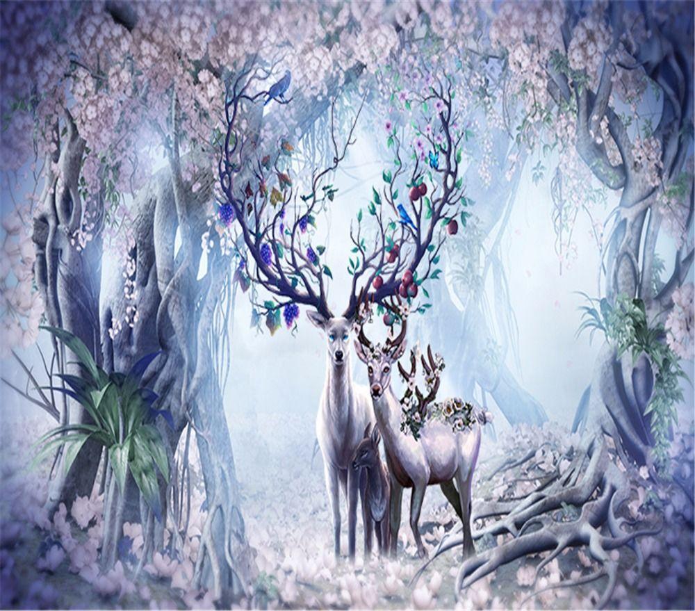 1000x879 3D Wallpaper Customize Personality murals Scandinavian Simplicity
