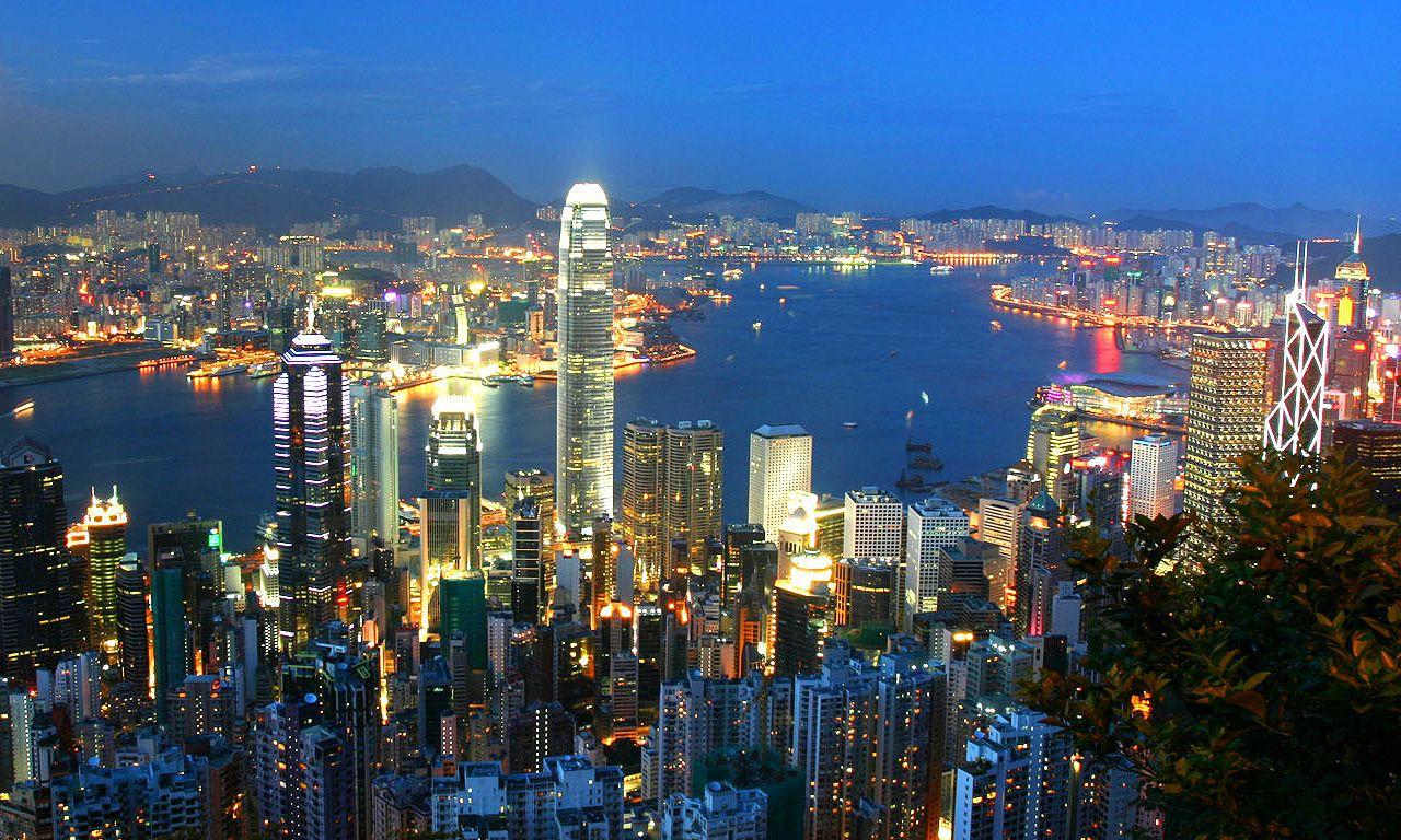 1280x768 Beautiful Hongkong Dawn