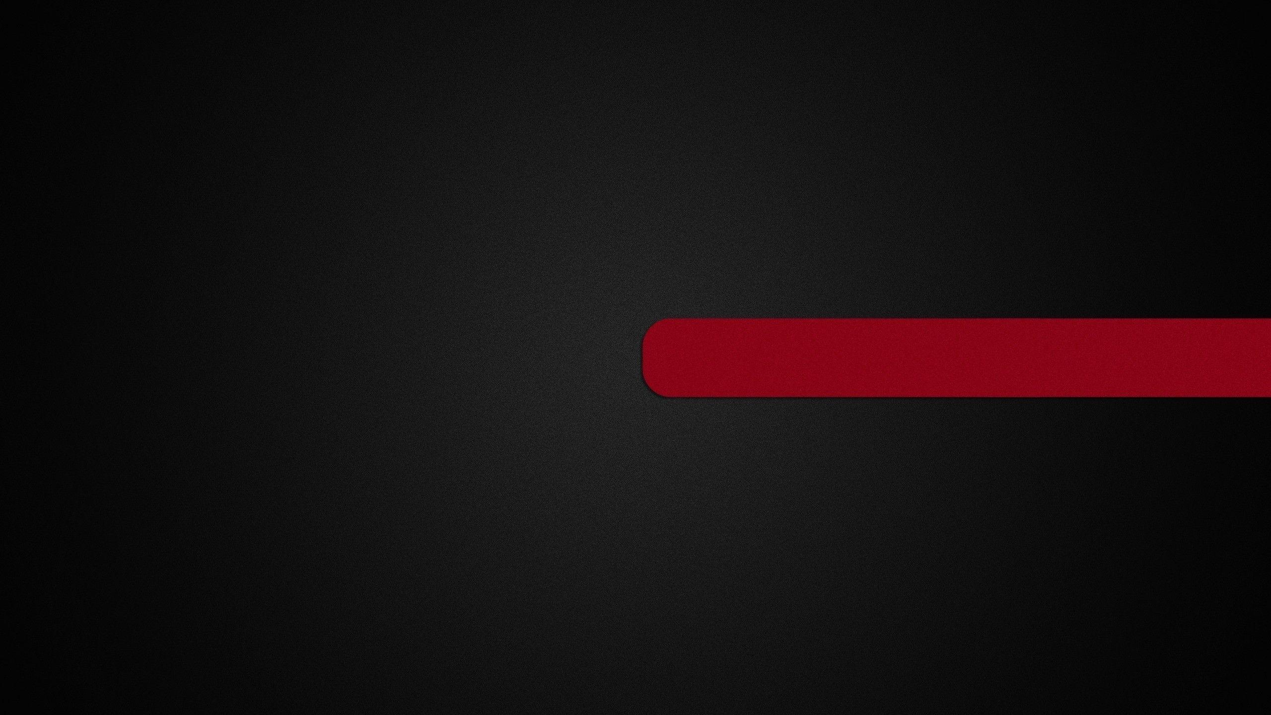 2560x1440 Black And Red Wallpaper For Desktop