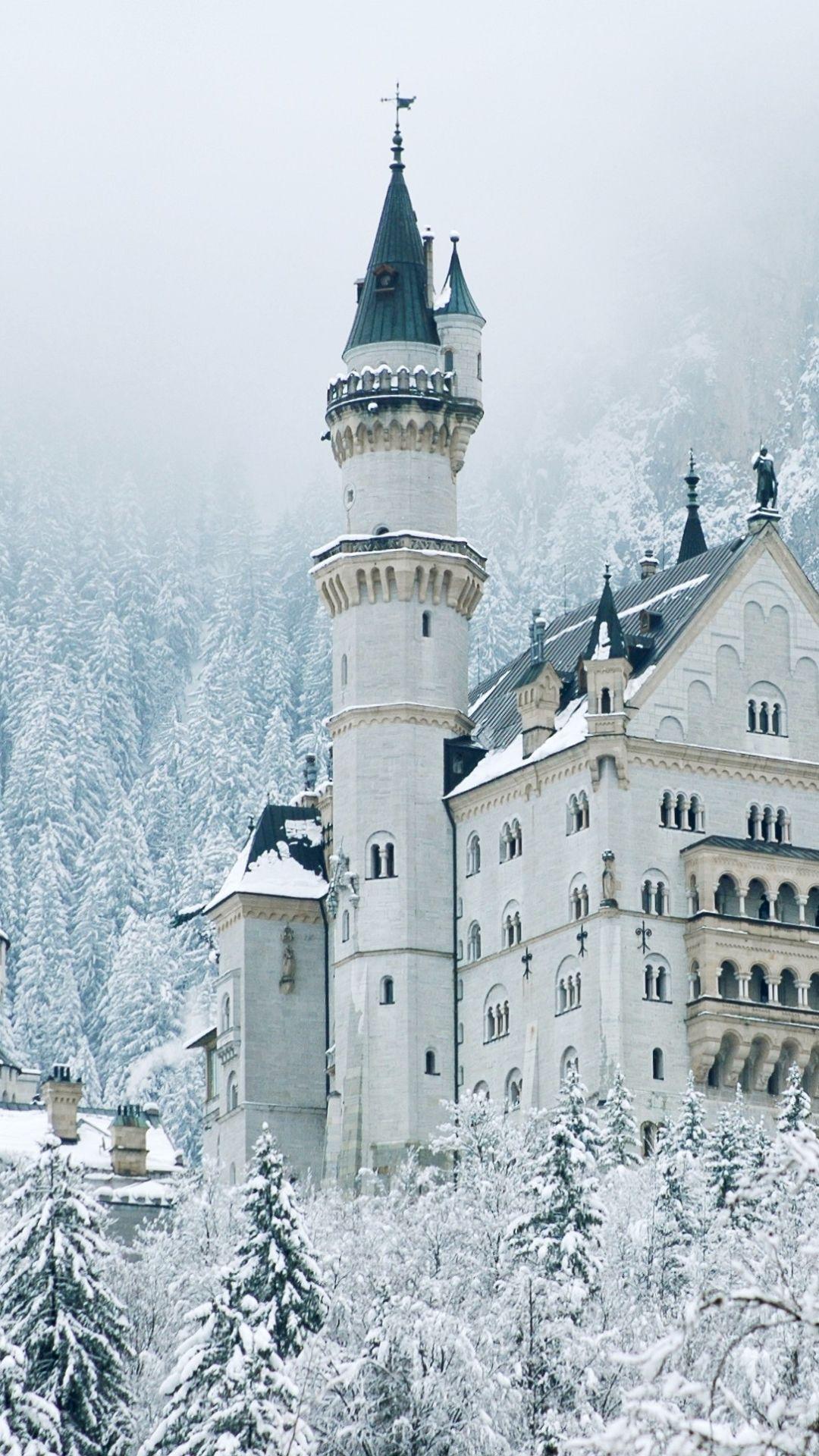 1080x1920 Man Made / Neuschwanstein Castle (1080x1920) Mobile Wallpaper