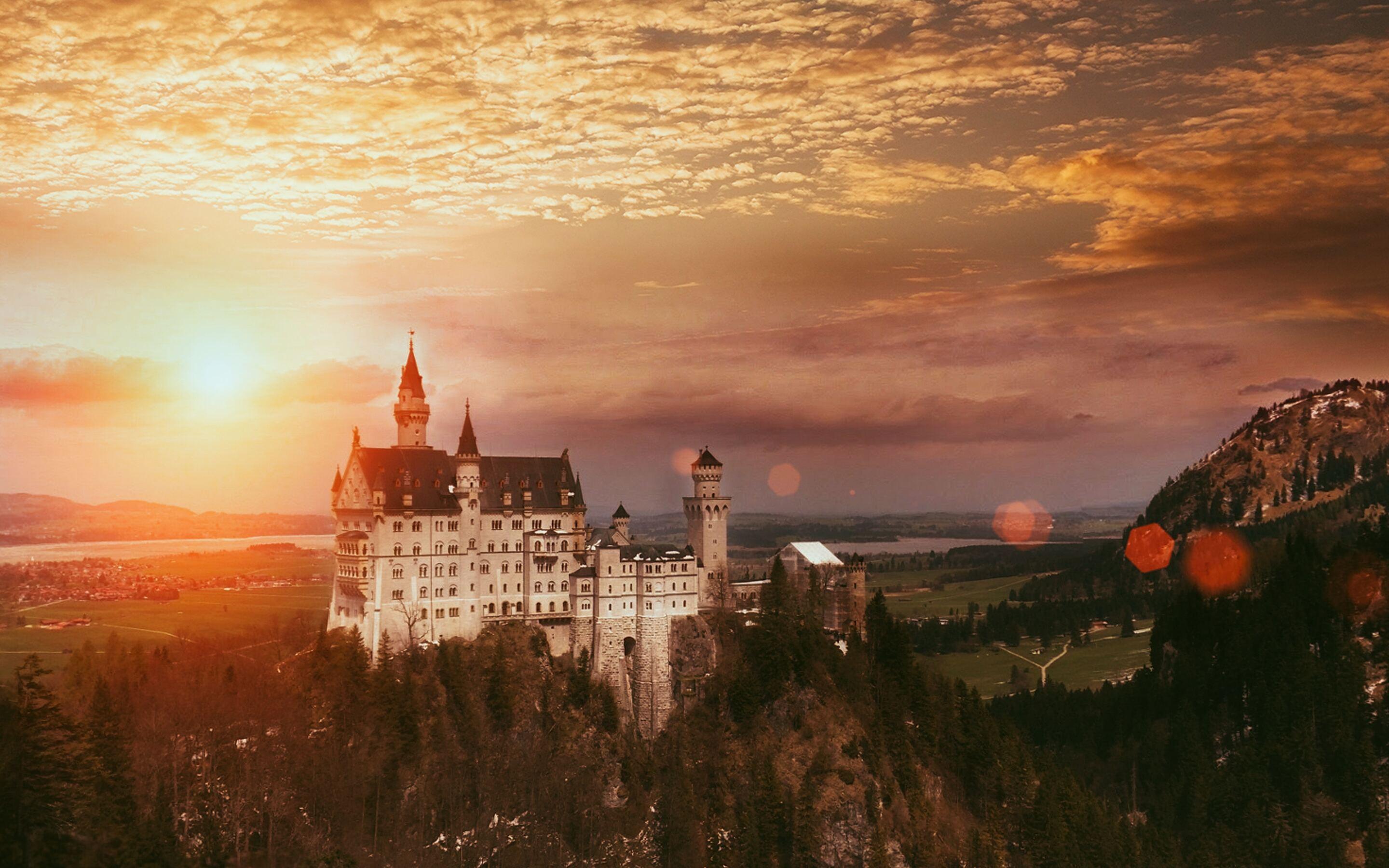 2880x1800 Neuschwanstein Castle 4k Macbook Pro Retina HD 4k