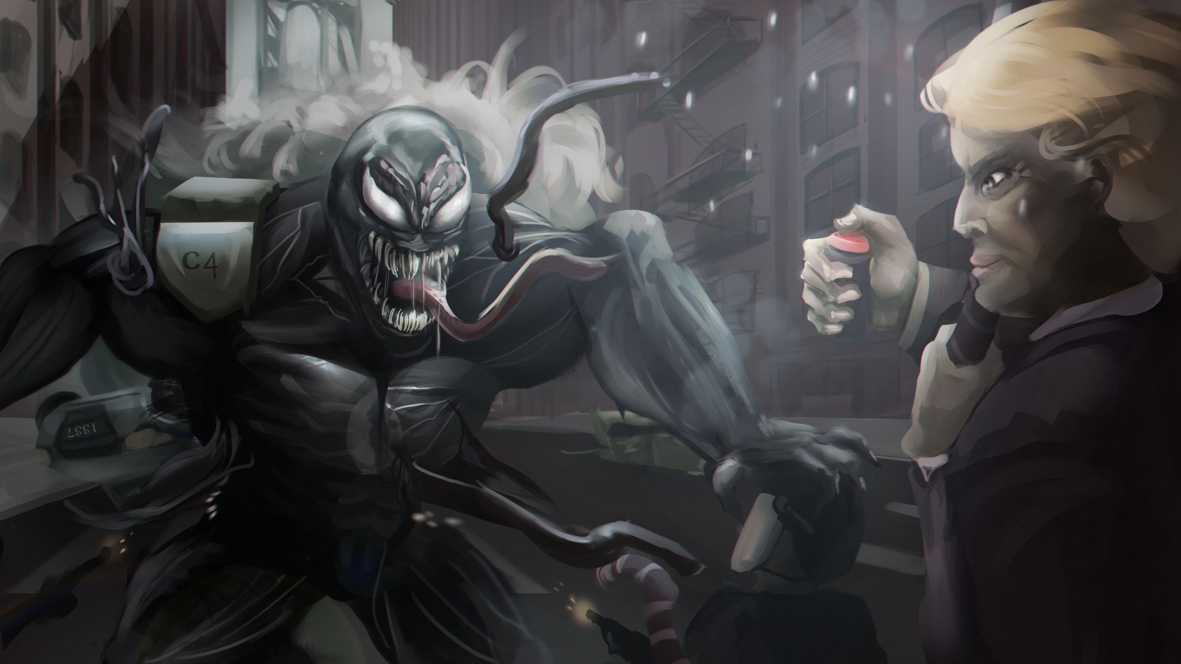 3840x2160 Wallpaper 4k Venom Digital Artwork 5k 4k Wallpaper, 5k Wallpaper