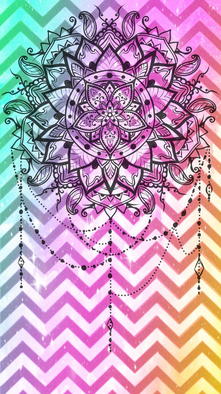 720x1280 Candy Mandala wallpaper
