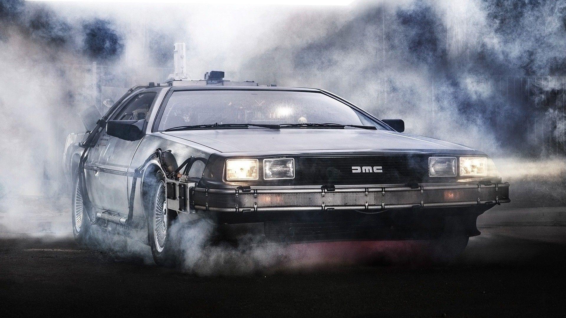 1920x1080 Back To The Future, DeLorean, Artwork, Movies, Car Wallpaper HD
