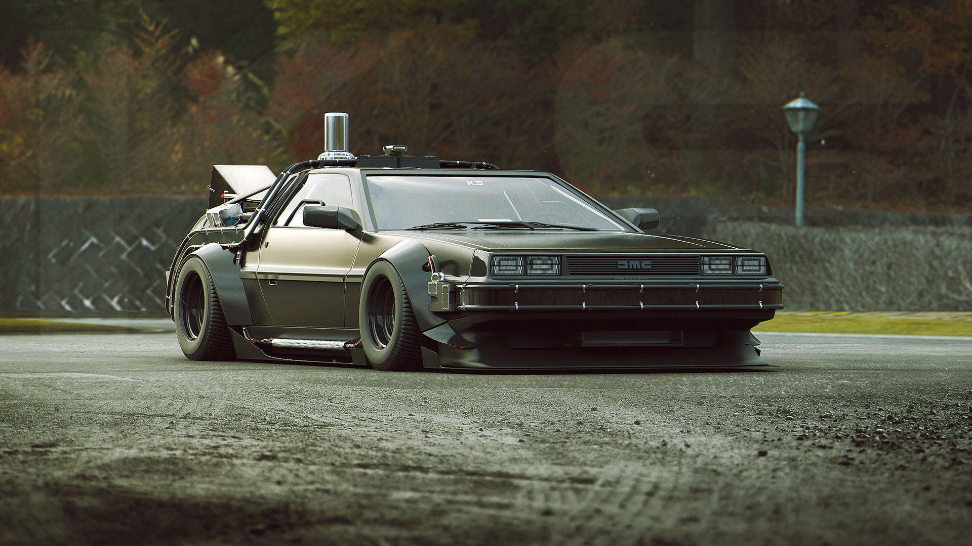 1920x1080 Desktop Wallpaper Dmc Delorean, Back To The Future, Movie, Car, HD