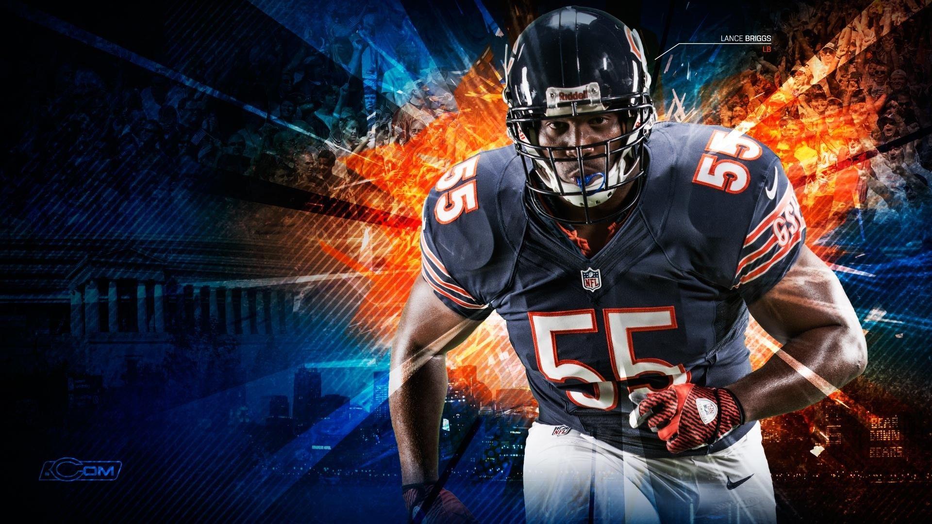 1920x1080 HD Desktop Wallpaper Chicago Bears NFL NFL Football Wallpaper