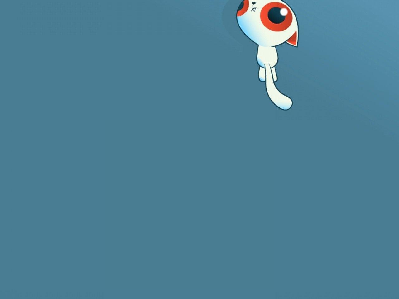 1280x960 Cartoon Cat Wallpaper