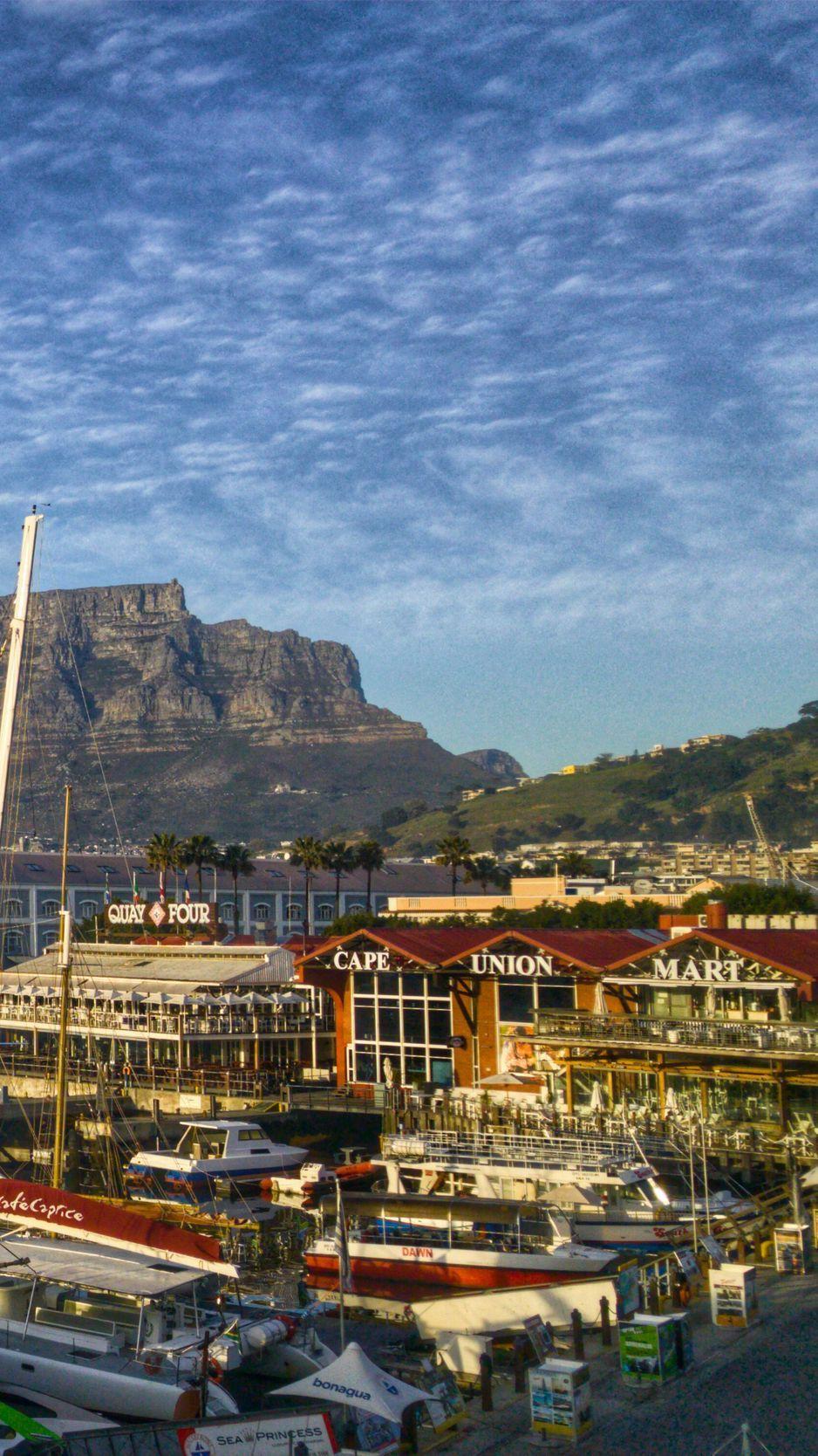 938x1668 Download wallpaper 938x1668 cape town, africa, shore, boats
