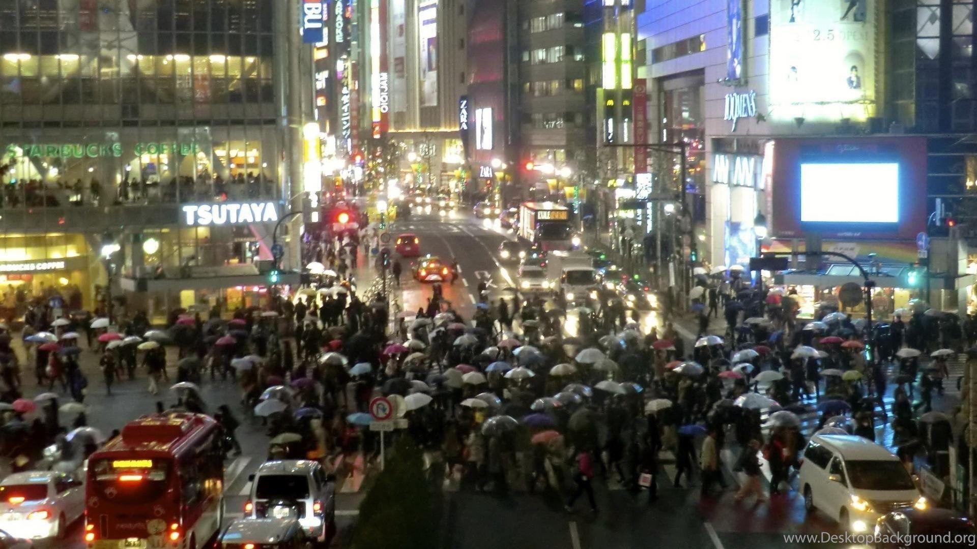 1920x1080 Japan Shibuya Cities Cityscapes Crossing Wallpaper Desktop Background
