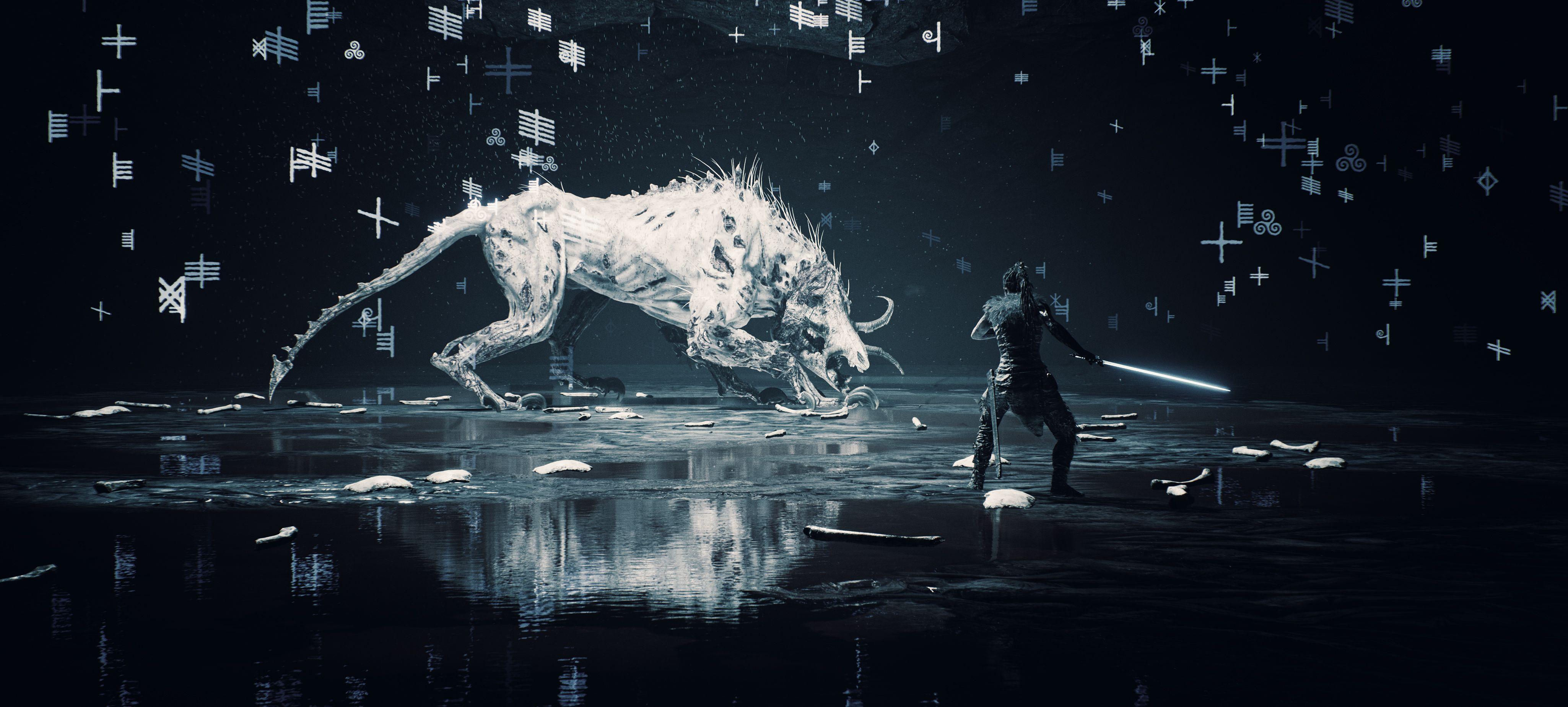 4100x1850 4k Hellblade Senuas Sacrifice HD Games, 4k Wallpaper