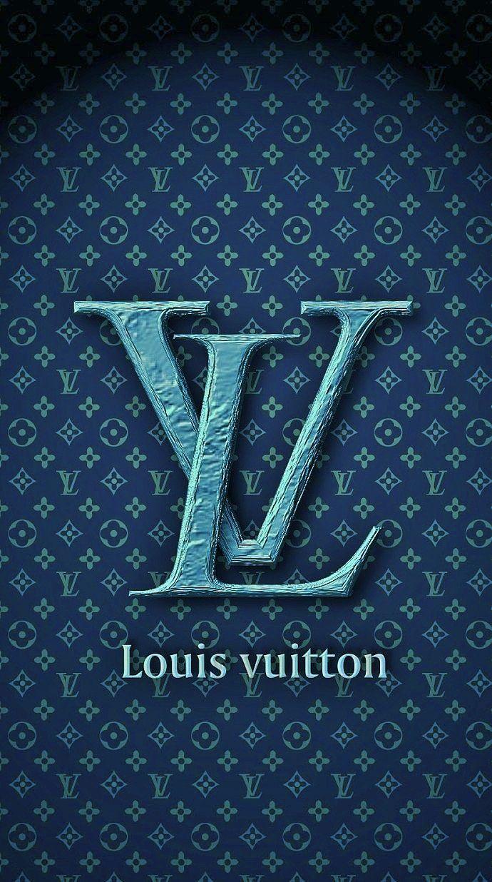 690x1236 Hình nền Louis Vuitton Blue Ahoy Comics
