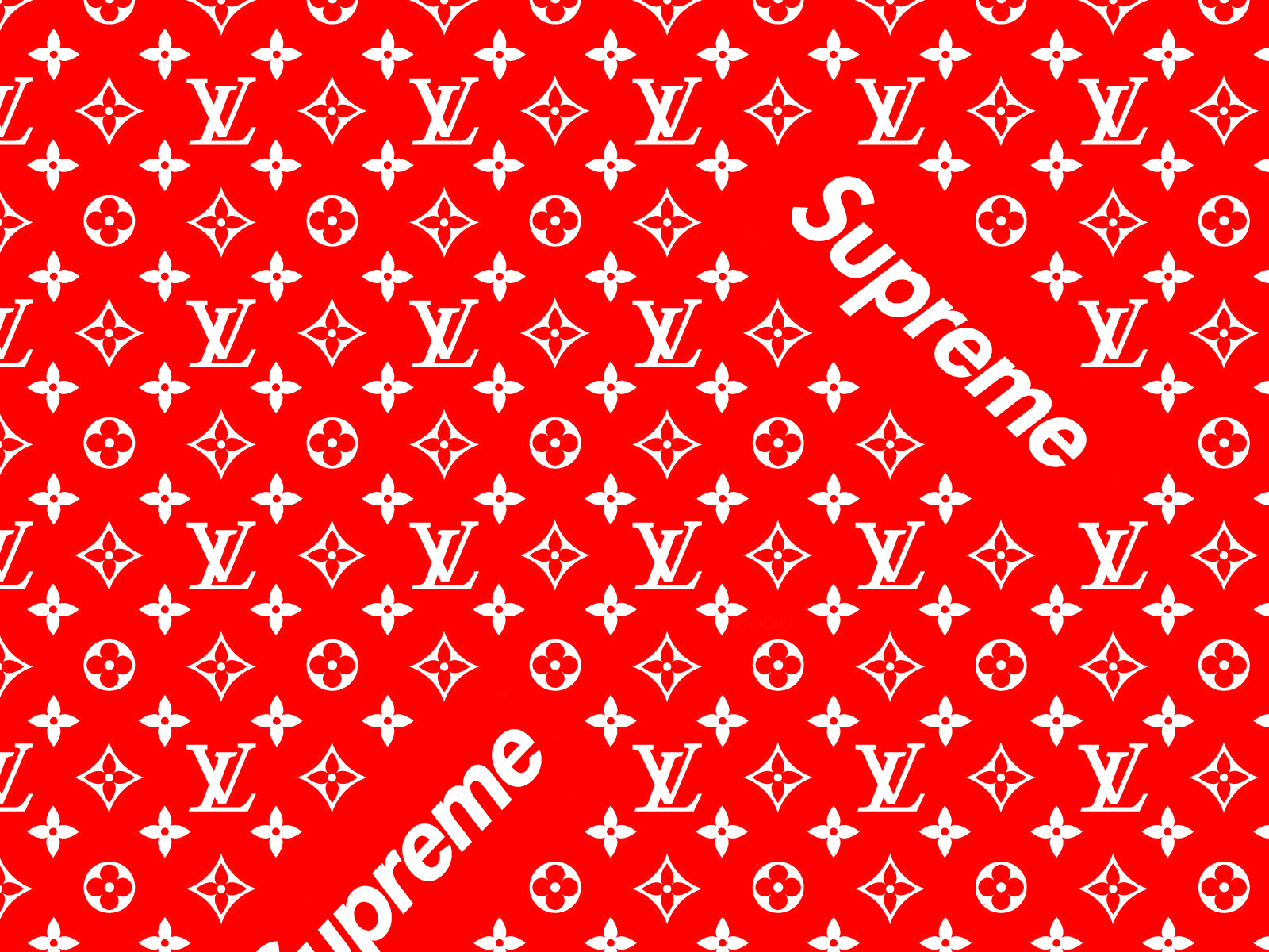 1600x1200 I Just Make A Supreme Louis Vuitton Wallpaper, Does It Looks Good ?