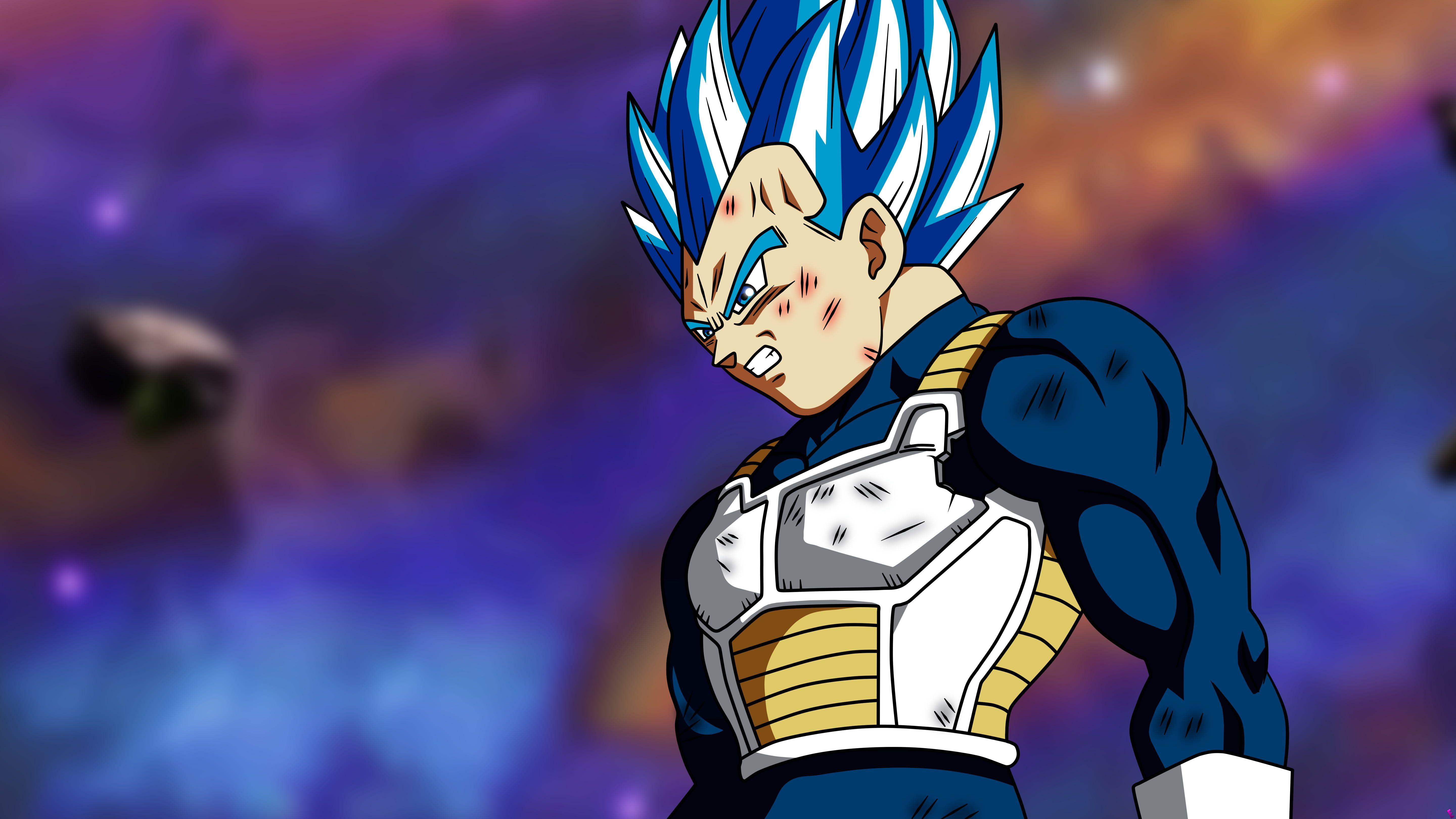 5760x3240 Blue Super Saiyan God Vegeta Wallpaper & Background Download