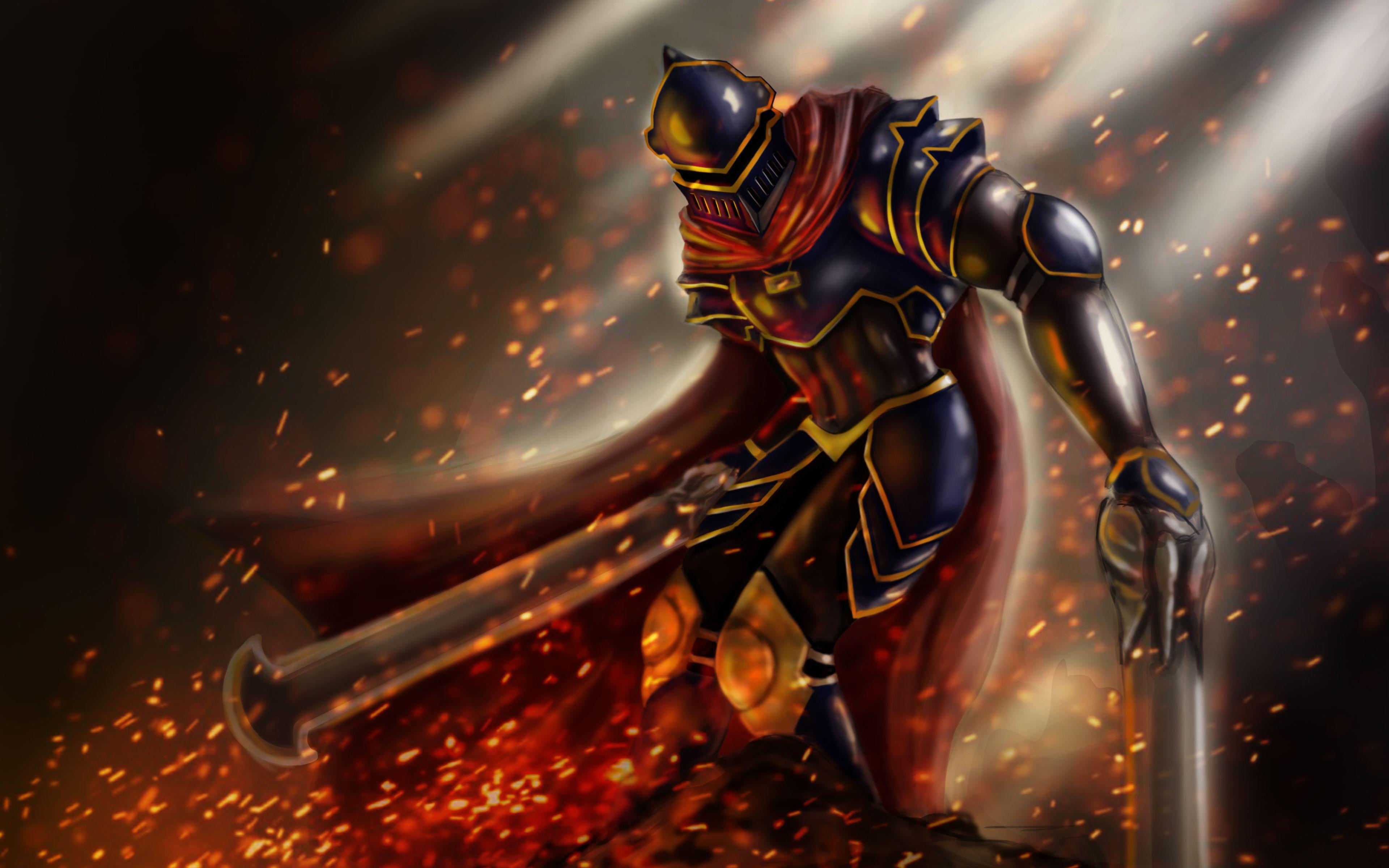 3840x2400 Download wallpaper 4k, Ainz Ooal Gown, artwork, YGGDRASIL, manga