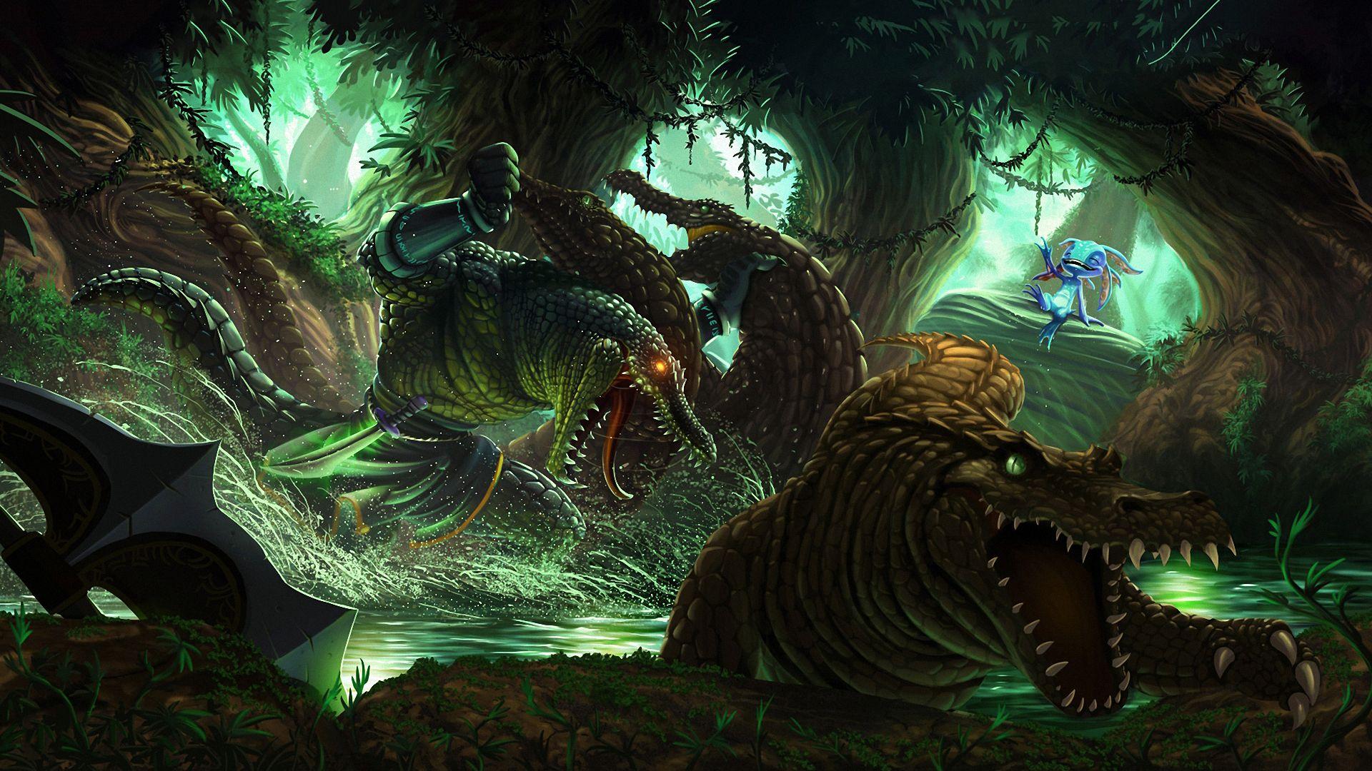 1920x1080 Renekton & Fizz