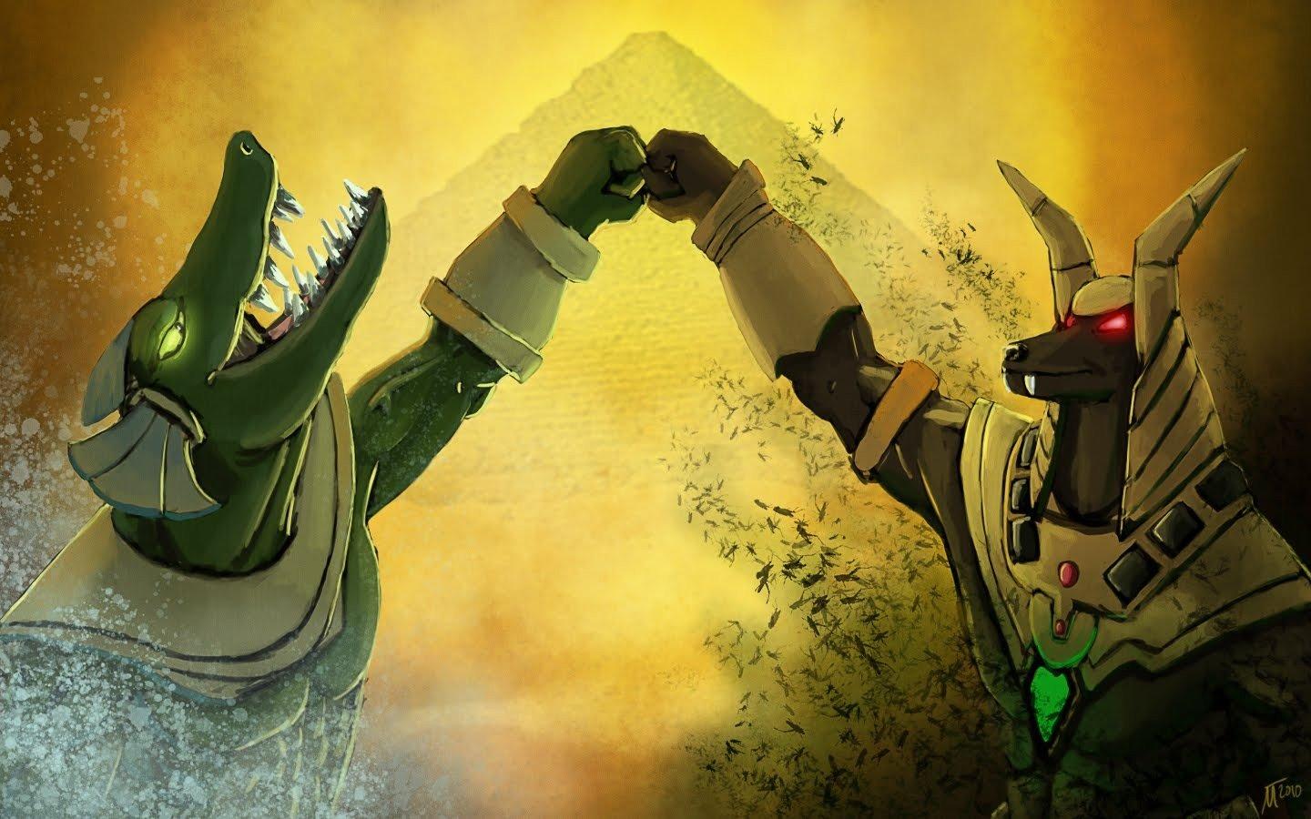 1440x900 Nasus (League Of Legends) wallpaper 1440x900 desktop background