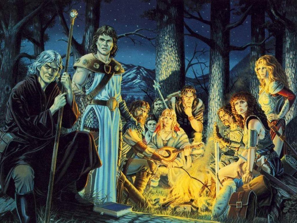 1024x768 Dragonlance Wallpaper