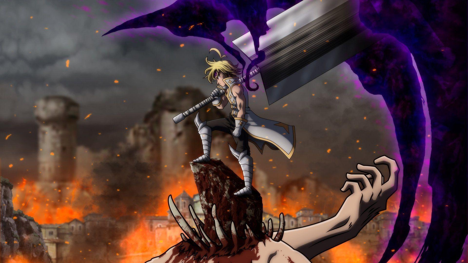 1920x1080 Demon King (The Seven Deadly Sins) 4k Wallpaper and Background