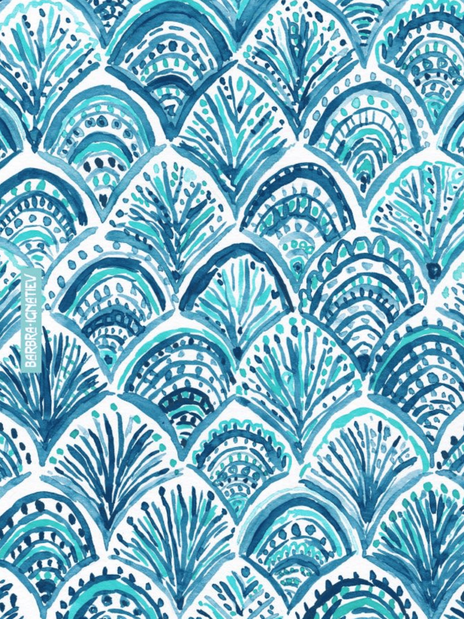 1536x2048 Wallpaper. Watercolor