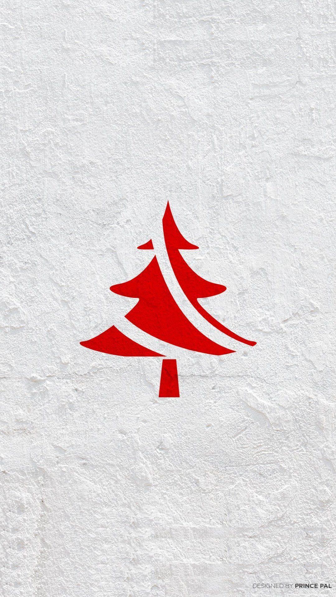 1080x1920 Minimalist Christmas Tree Christmas Desktop Wallpaper HD