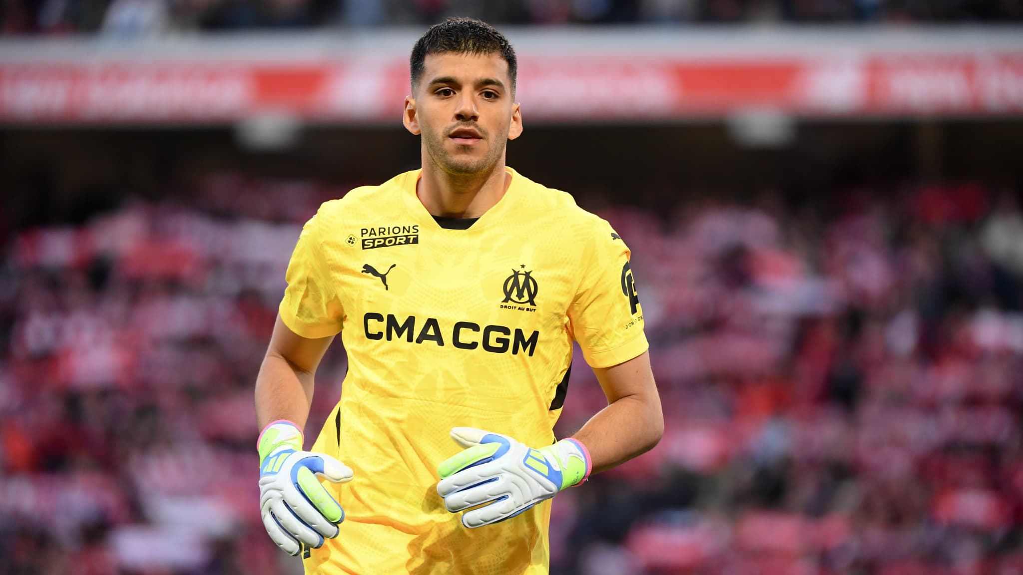 2048x1152 OM: C'est notre style, il faut l'accepter, quand Geronimo Rulli, auteur d'une bourde à Lille, justifiait ses prises de risque