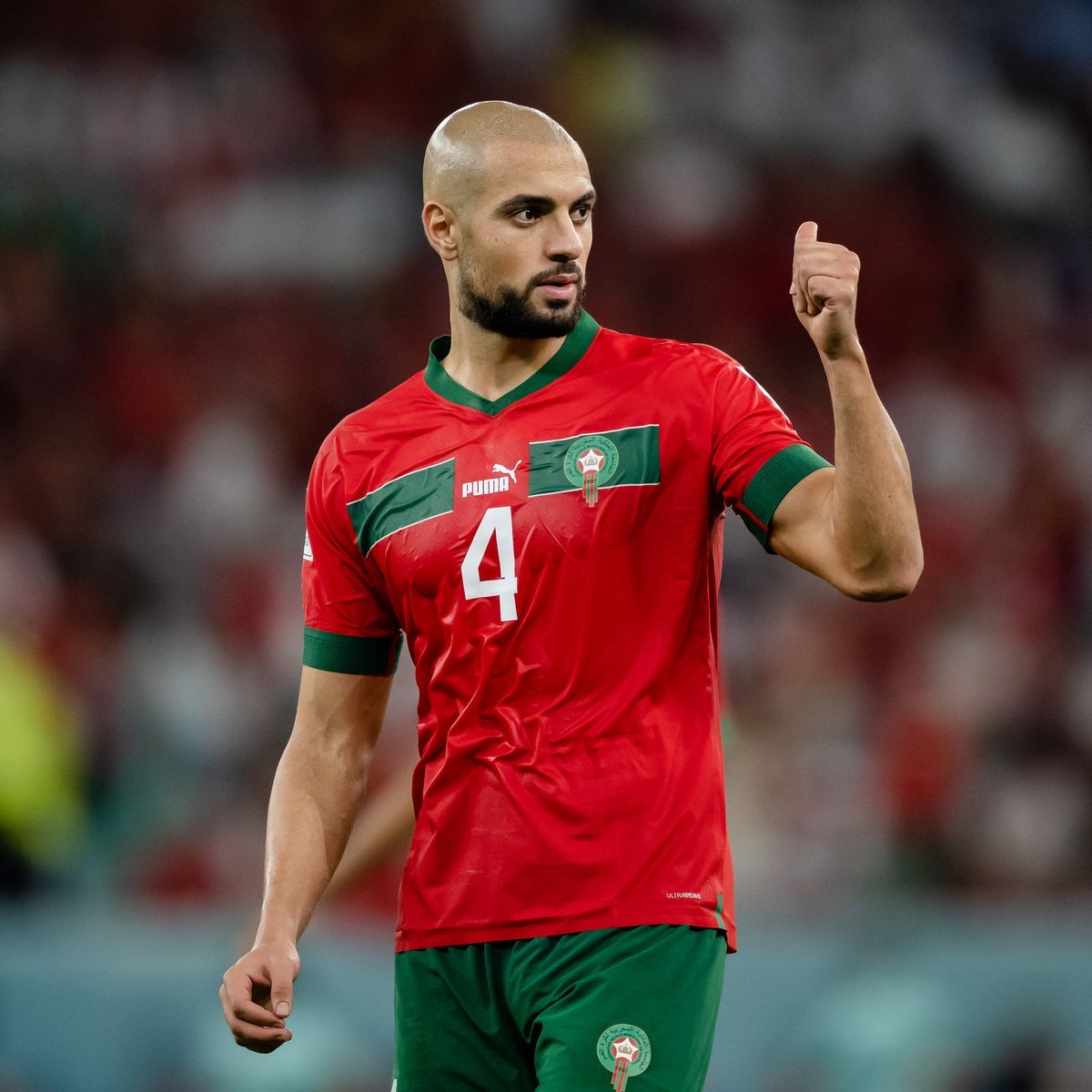 1200x1200 Sofyan Amrabat Wallpaper