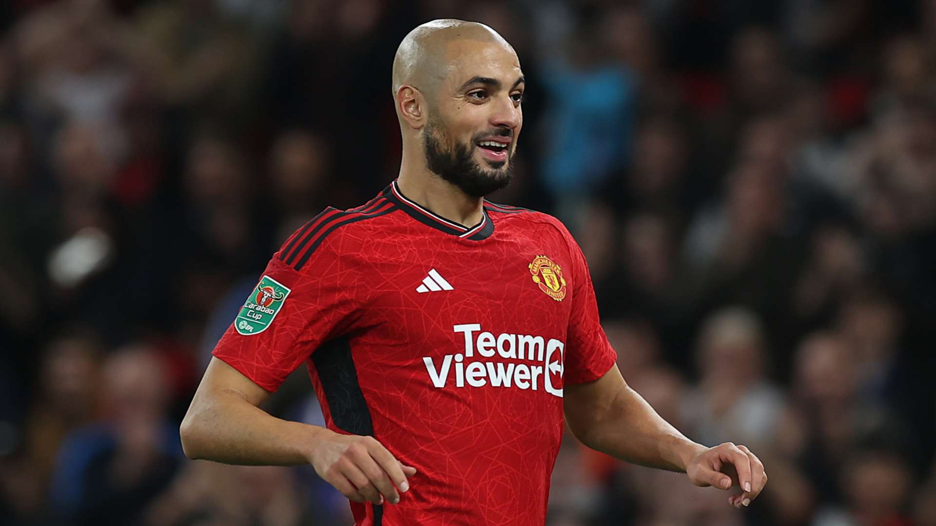 1920x1080 I worked my whole life for this!' Amrabat hails Man Utd debut as 'perfect night' as Red Devils crush Crystal Palace