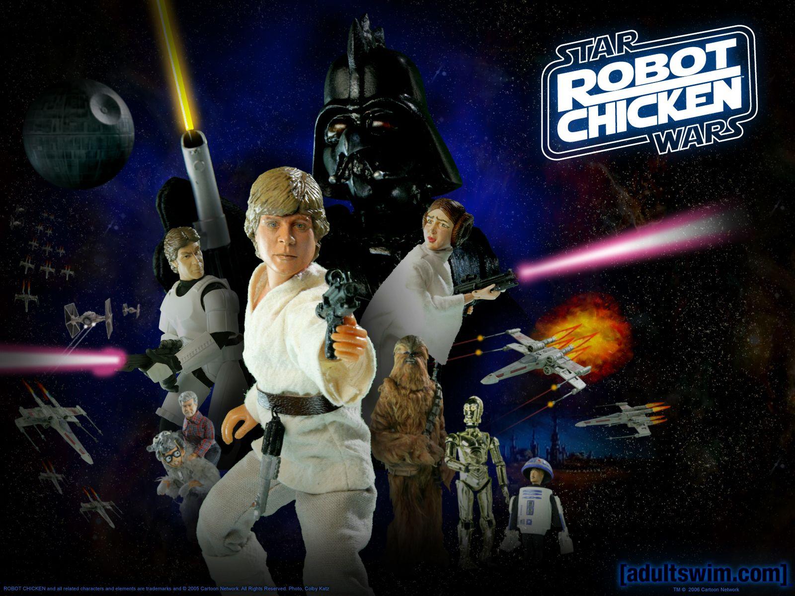 1600x1200 Free download Robot Chicken image Robot Chicken Star Wars HD wallpaper [1600x1200] for your Desktop, Mobile & Tablet. Explore Robot Chicken Wallpaper. Robot Wallpaper, Robot Wallpaper, Retro Robot Wallpaper