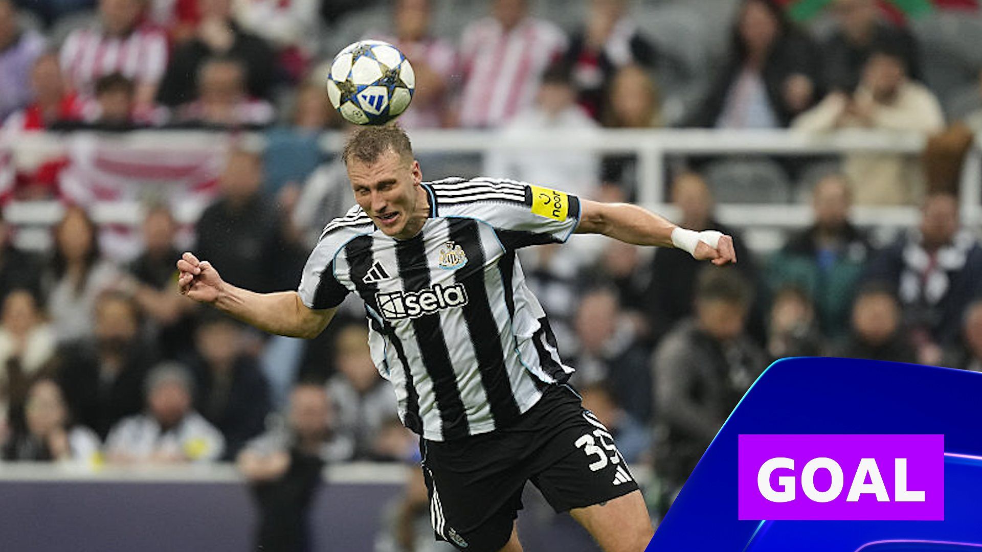 1920x1080 Champions League: Newcastle United v Athletic Club Dan Burn goal