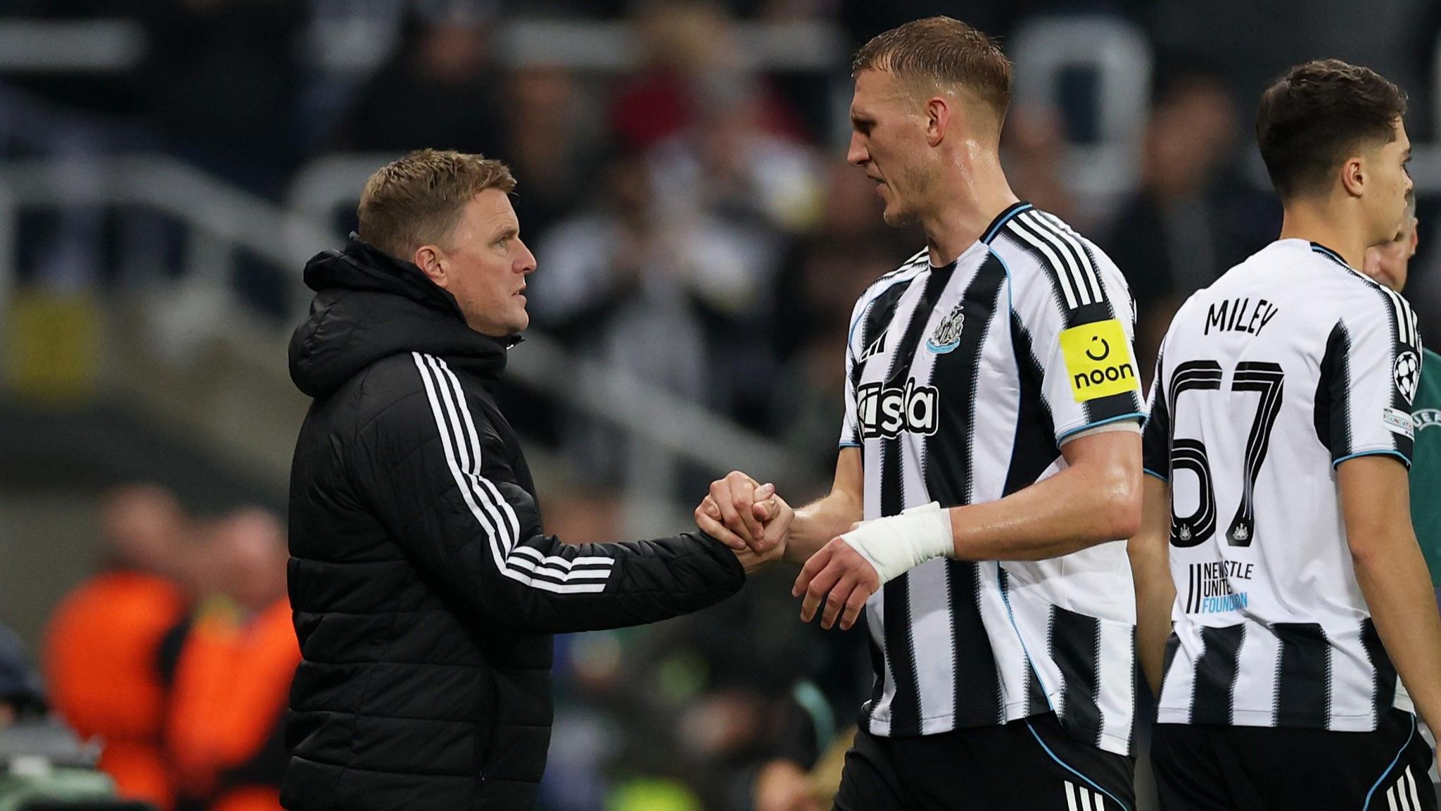 2048x1152 Newcastle 2 0 Athletic Club: What Howe And Burn Said After Win