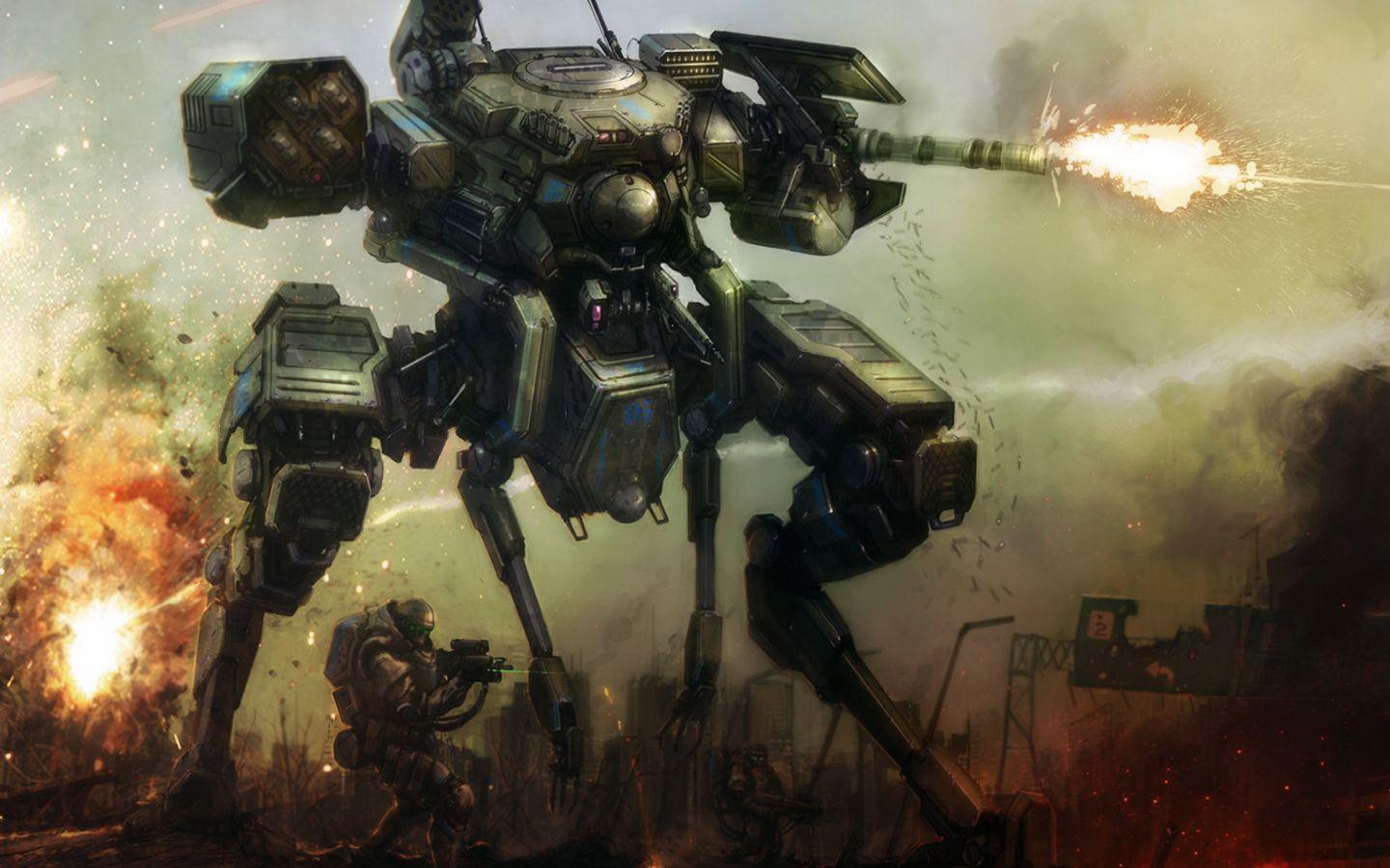 1440x900 War Robots Wallpaper