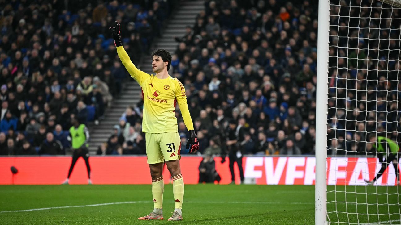 1296x729 Senne Lammens mitigates 'chaos' in goal as Man United win