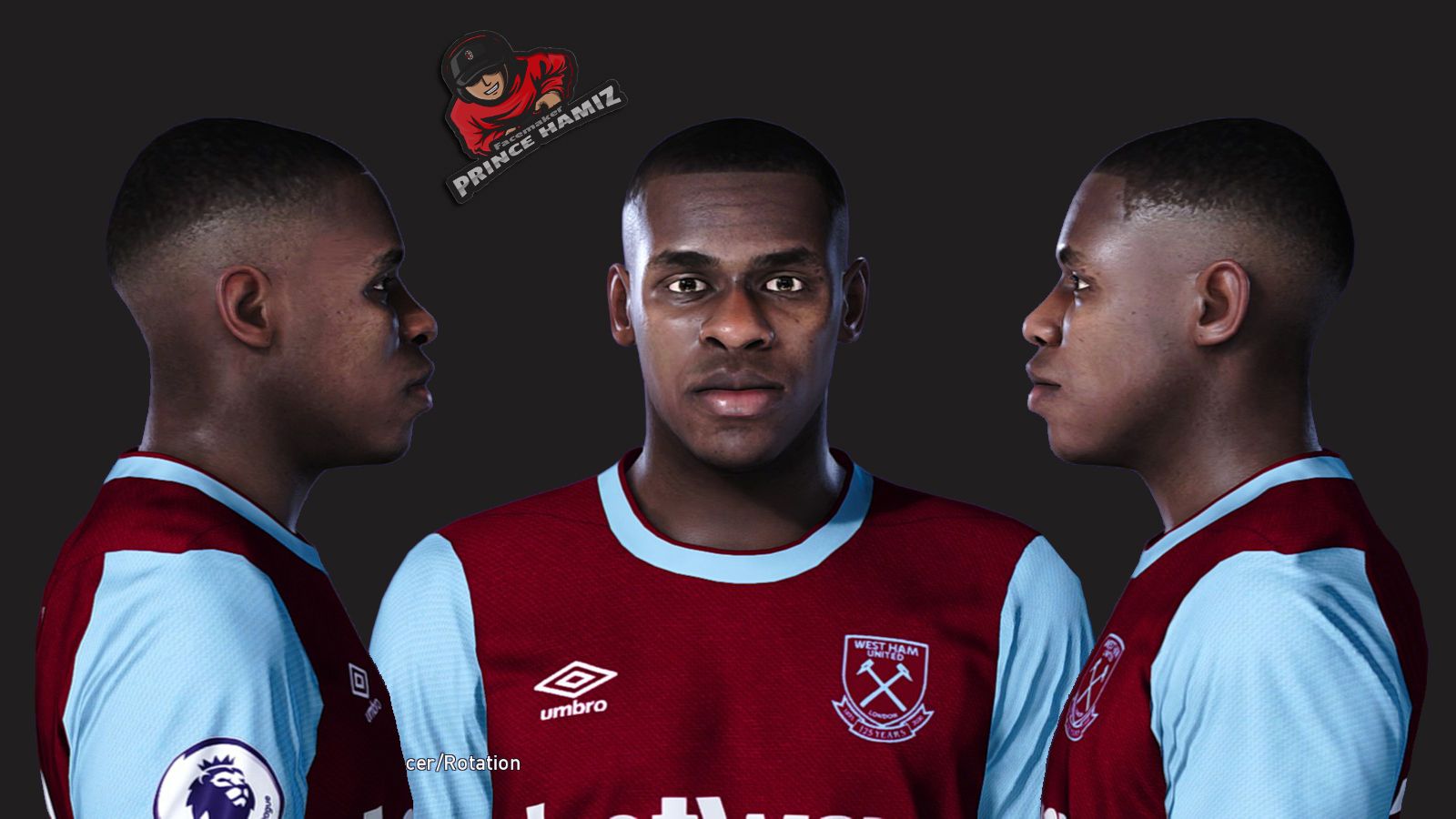 1600x900 Pes Modif: PES 2021 Issa Diop Face By Prince Hamiz