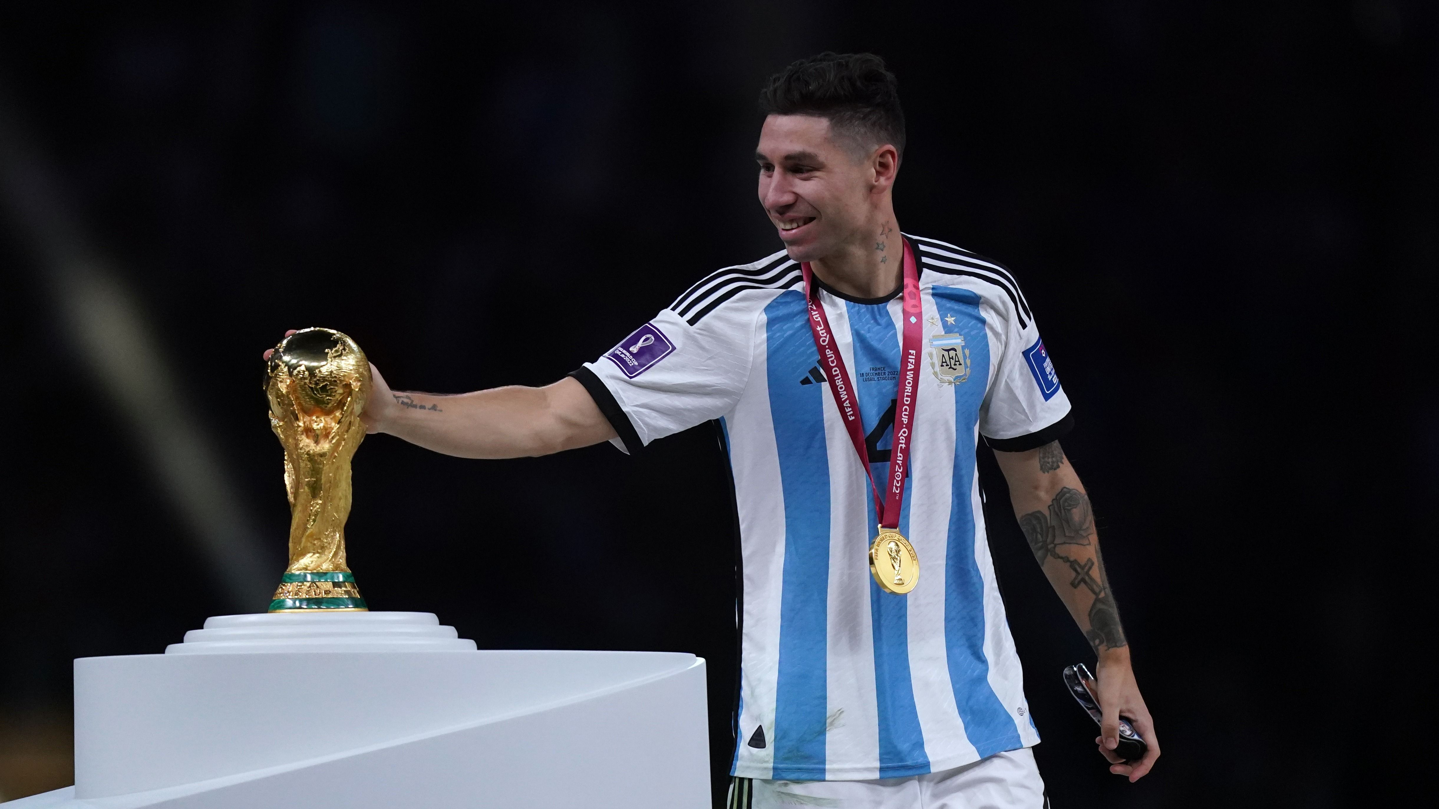 4884x2747 Nottingham Forest sign World Cup winning defender Gonzalo Montiel. ITV News Central