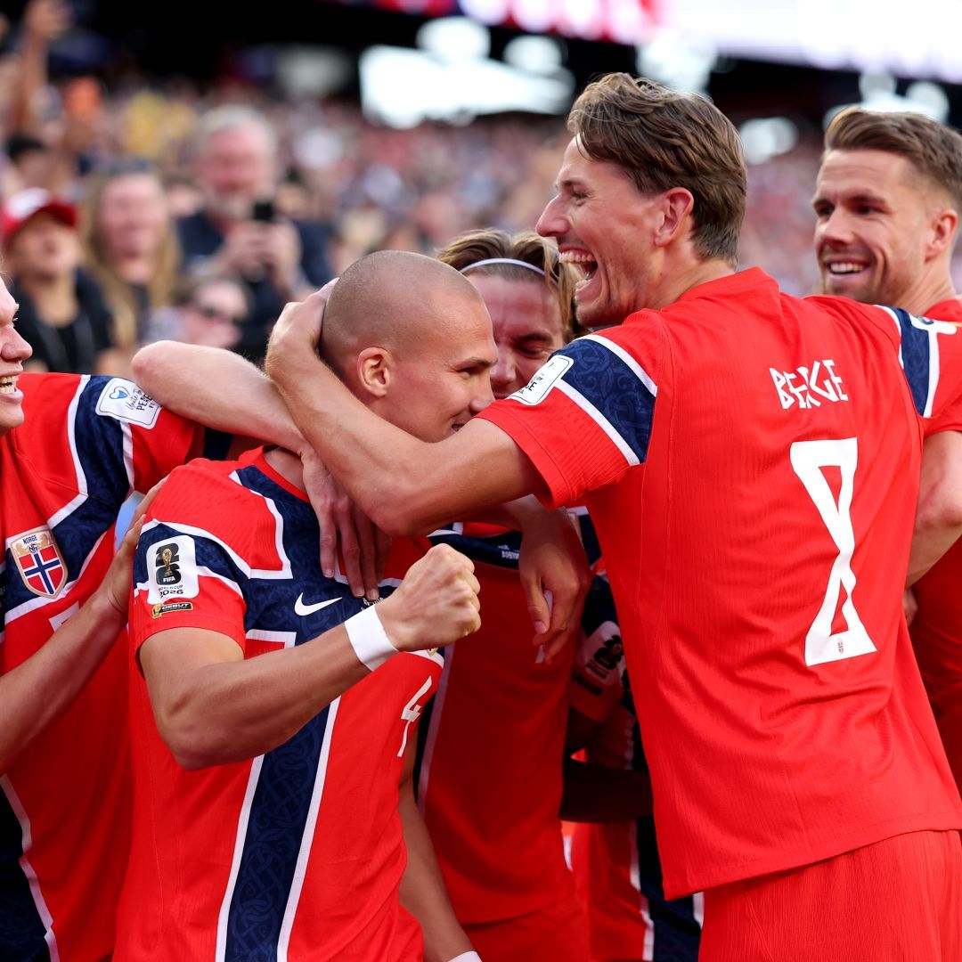 1080x1080 I Burst Into Tears' Haaland's Norway World Cup Team Mate Watches Birth Of First Child On FACETIME