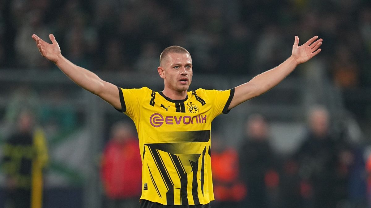 1200x675 BVB: Norweger Julian Ryerson verlängert Vertag bis 2028 Dortmund plant langfristig mit Rechtsverteidiger