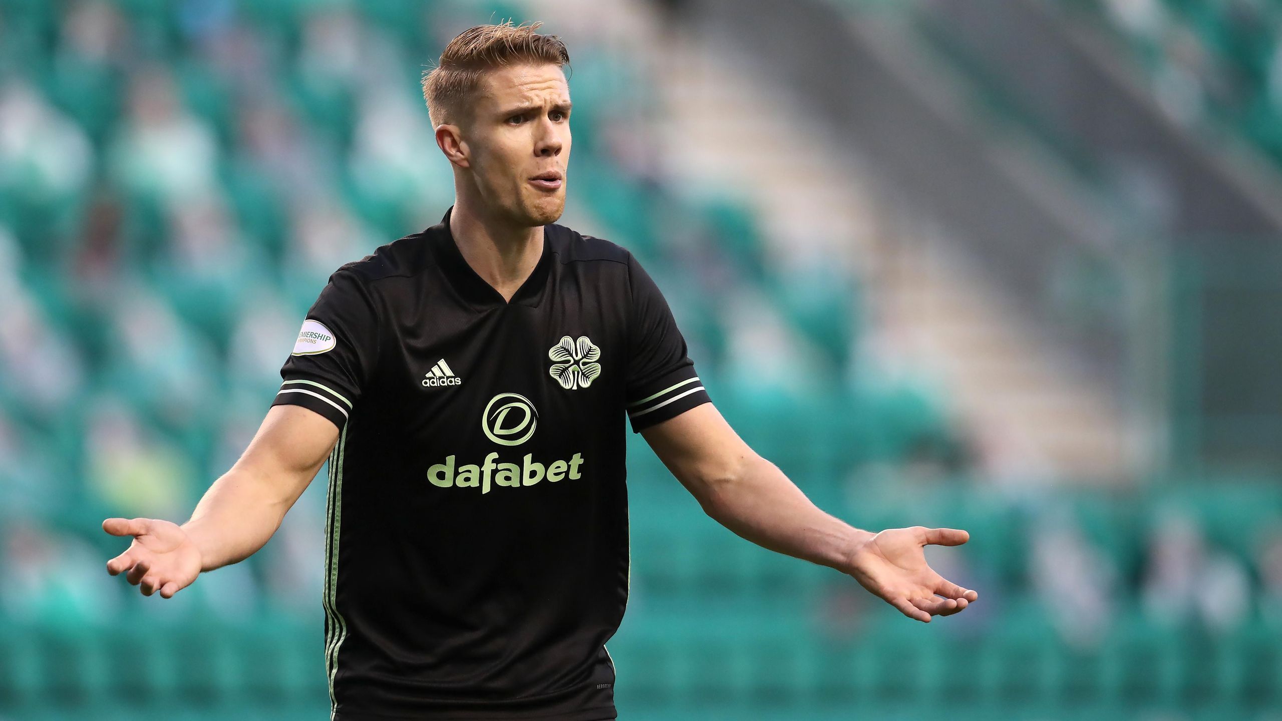 2560x1440 Brentford sign defender Kristoffer Ajer from Celtic