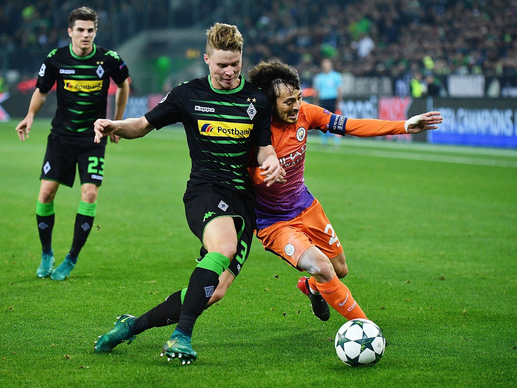 2048x1536 Gladbach vs Manchester City: Pep Guardiola defends his side's Champions League away form