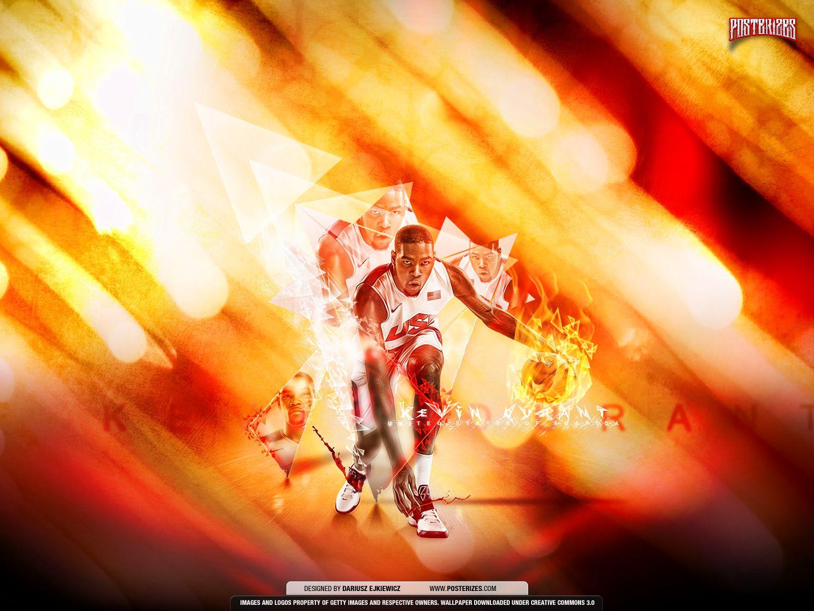 1600x1200 Kevin Durant - 'Team USA' (WALLPAPER)